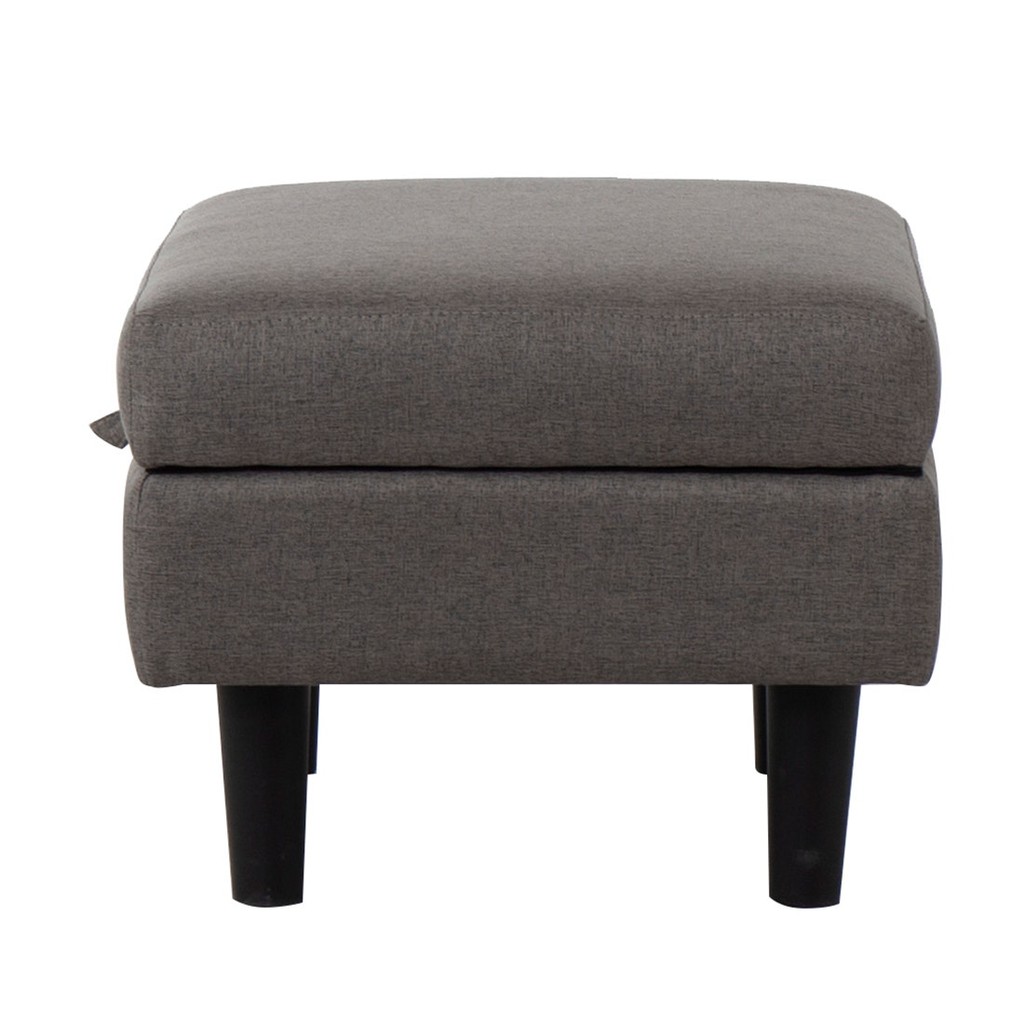 Looms สตูล โซฟา รุ่น Riola สีน้ำตาล (64x51x41 ซม.)  แบรนด์ LOOMS - รูปที่ 3