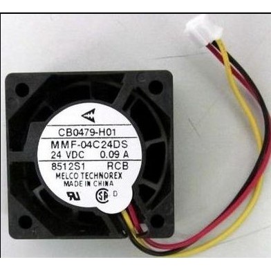 พัดลมใหม่เอี่ยม MR-J3 พัดลมไดรฟ์ CB0479-H01 MMF-04C24DS-RCB 24V 0.09A