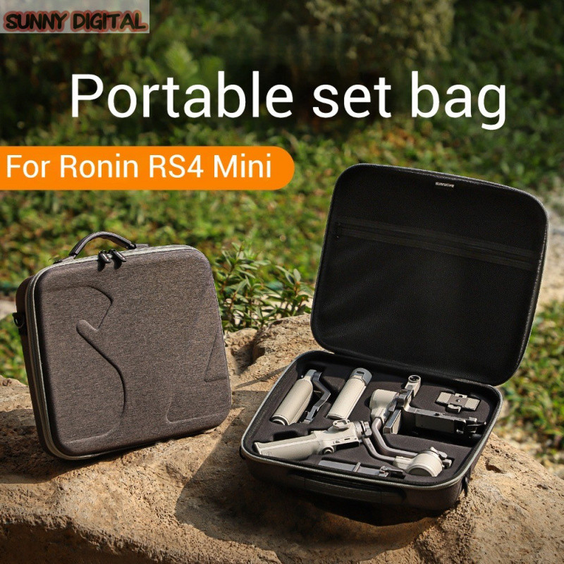สําหรับกระเป๋าเก็บชุด DJI RS4 Mini, RS4 Mini Ronin Handheld Stabilizer กระเป๋าเดินทางอุปกรณ์ป้องกัน