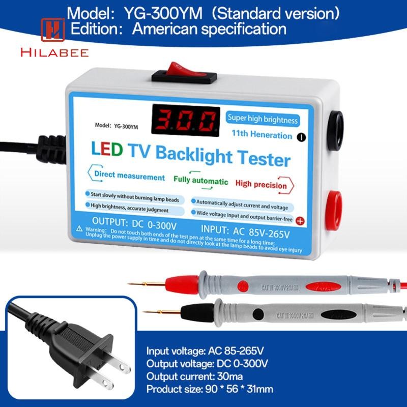 [hilabee] LED TV Backlight Tester LED Strip Lamp Bead Repair การทดสอบสําหรับการซ่อมแสง