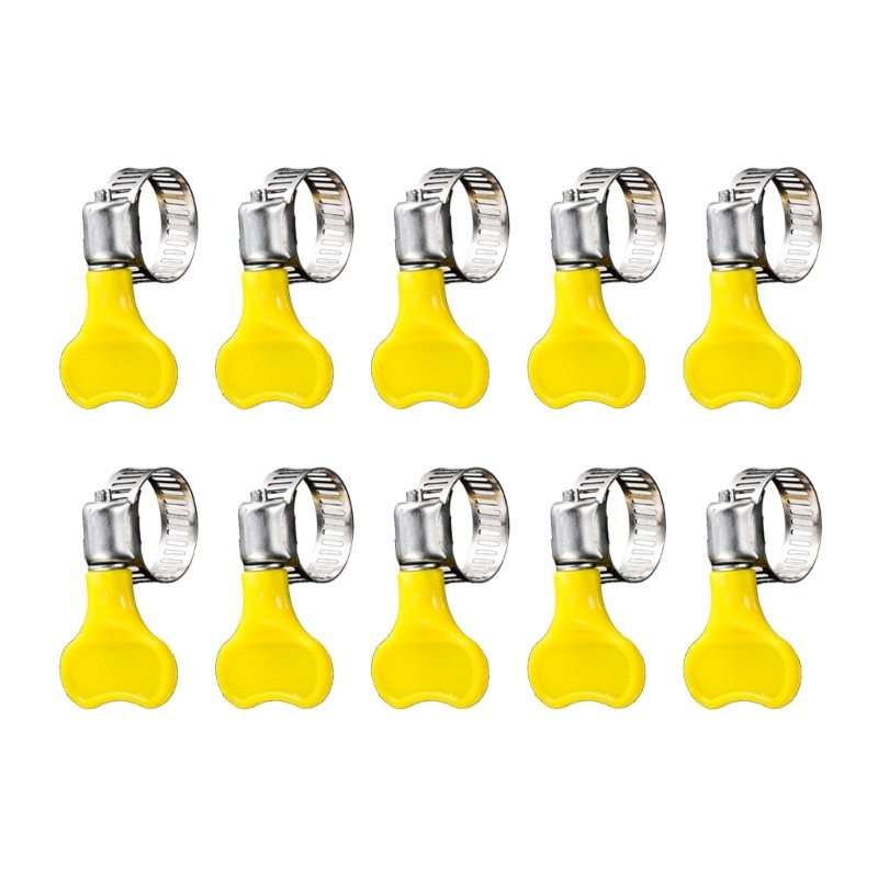 VEIN 10pack 13-19mm แคลมป์น้ํา แคลมป์ล็อคคงที่ พร้อมห่วงคอจับ