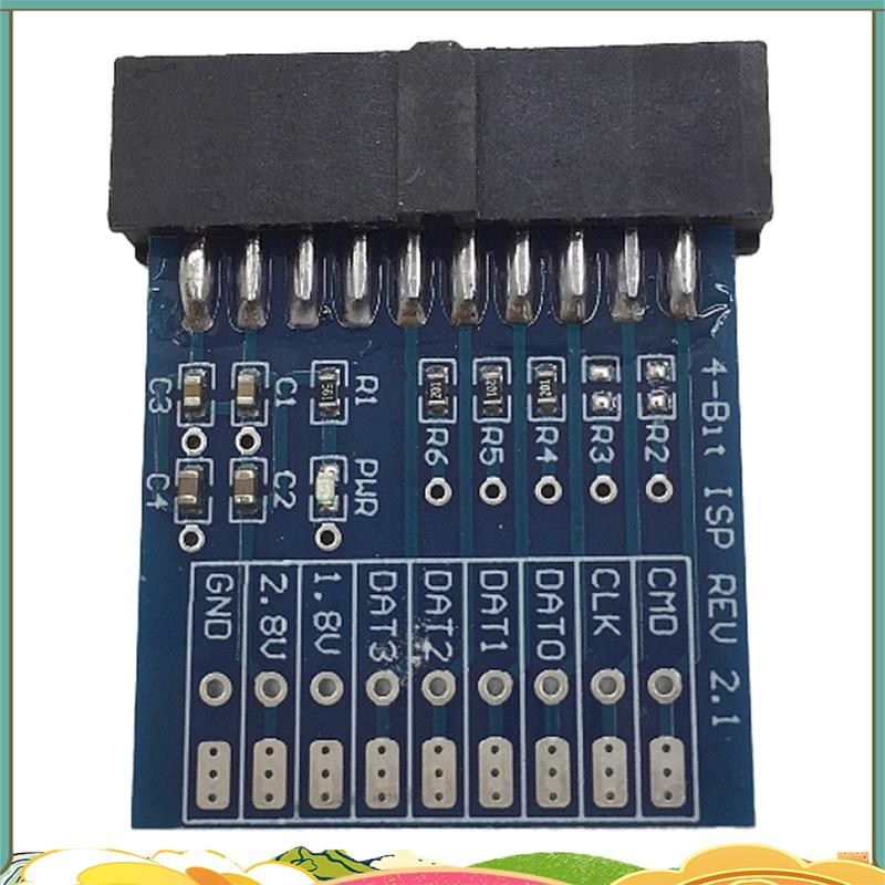 อะแดปเตอร์ใหม่ JTAG , ISP 4-BIT ISP REV 2.1 สําหรับ Easy Jtag Plus Box / เครื่องมือ ESAYJTAG