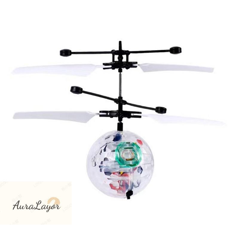 [AuraLayor] Flying Orb Ball, Magic Hover Flying Ball Toy พร้อมชาร์จ, Light Up Floating Ball ของเล่นก