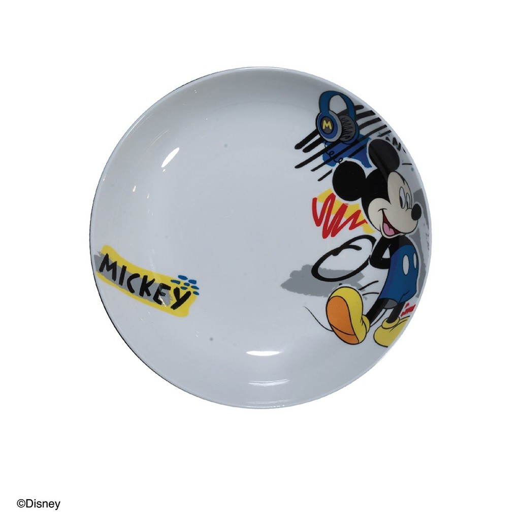 SB Design Square จานเซรามิค DISNEY รุ่น MICKEY#FGPL92262RPD61 (20x20x4 ซม.)  แบรนด์ DISNEYHOME