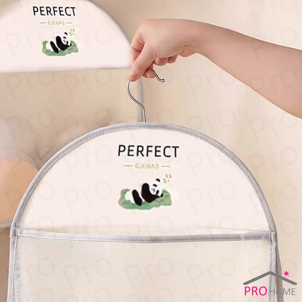 Prohome กระเป๋าถุงตาข่ายเก็บของ จัดเก็บชุดชั้นใน ขนาดใหญ่ ถุงเก็บของแขวนในตู้เสื้อผ้า storage bag ราคา ถูกที่สุด ดีลบีเคเค แกลเลอรีภาพที่ 6
