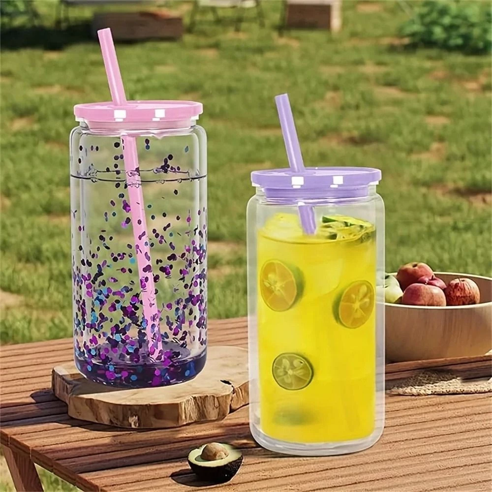Mason Jar Cups ขวดน้ำสองชั้น 16oz thumbnail 10