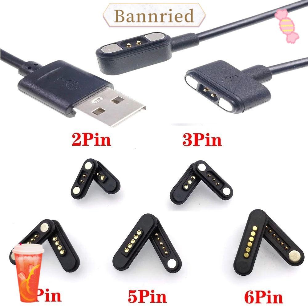 BANNRIEDSG Pogopin Magnetic Connector, 2A กันน้ํา DC Magnetic Pogo Pin Connector, สูง 2Pin 3Pin 4Pin 5Pin Spacing 2.54 มม.ฤดูใบไม้ผลิโหลด Power Socket