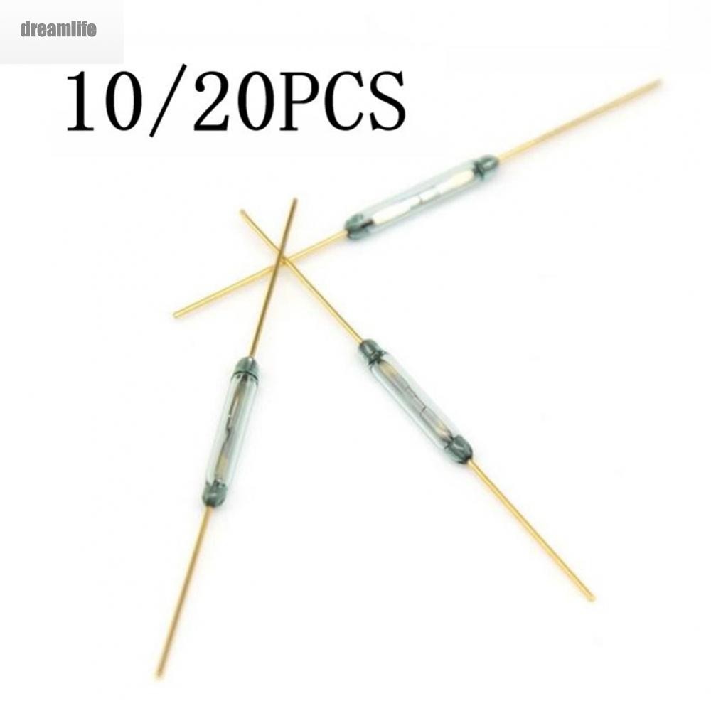 Reed Switch 14*2 มม. Silver Foot-green Tube อุปกรณ์ทดสอบไฟฟ้า