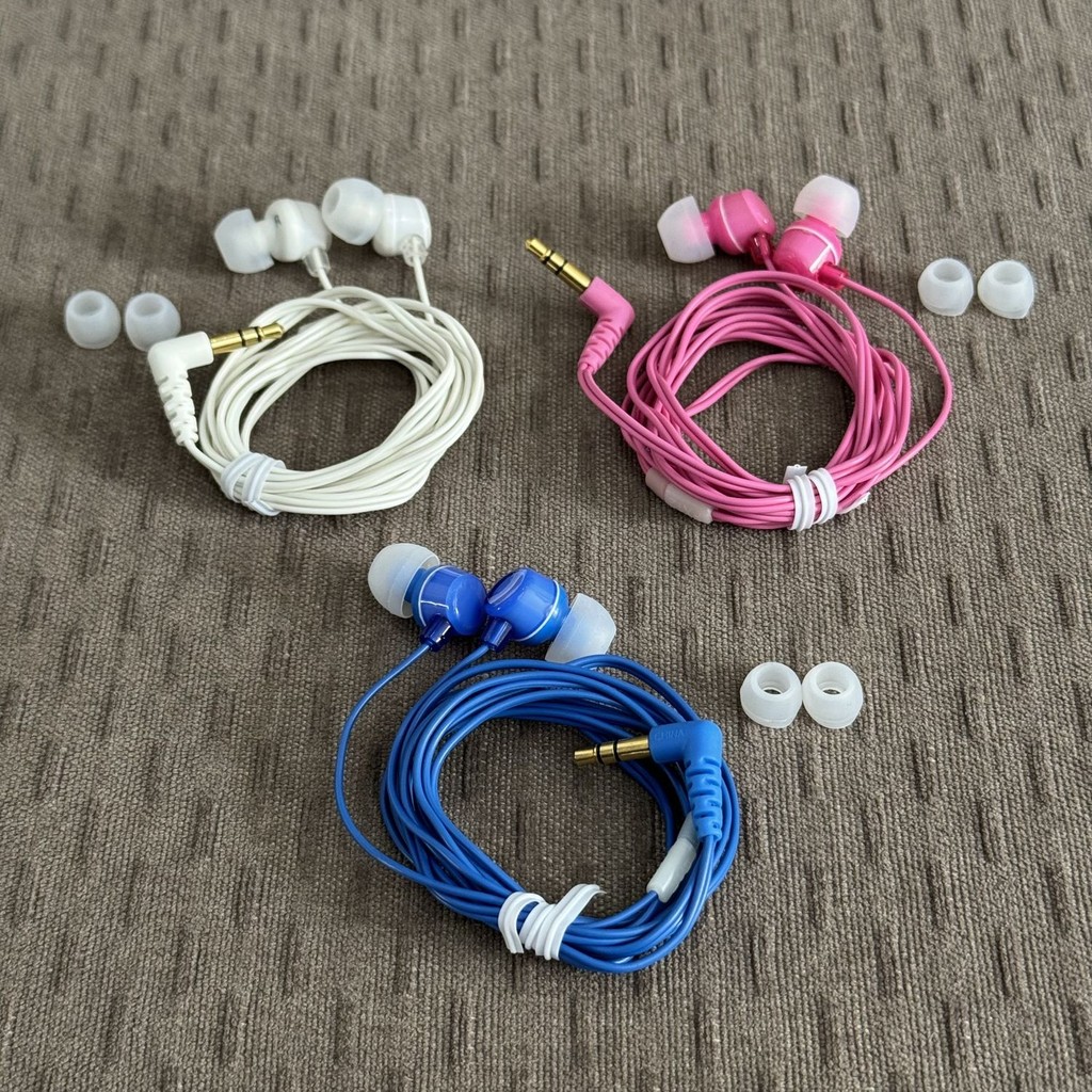 หูฟังในหู JVC FX12 จากญี่ปุ่น หูฟังแบบมีสาย JVC ขนาด 3.5 มม. ใช้ได้ทั่วไป