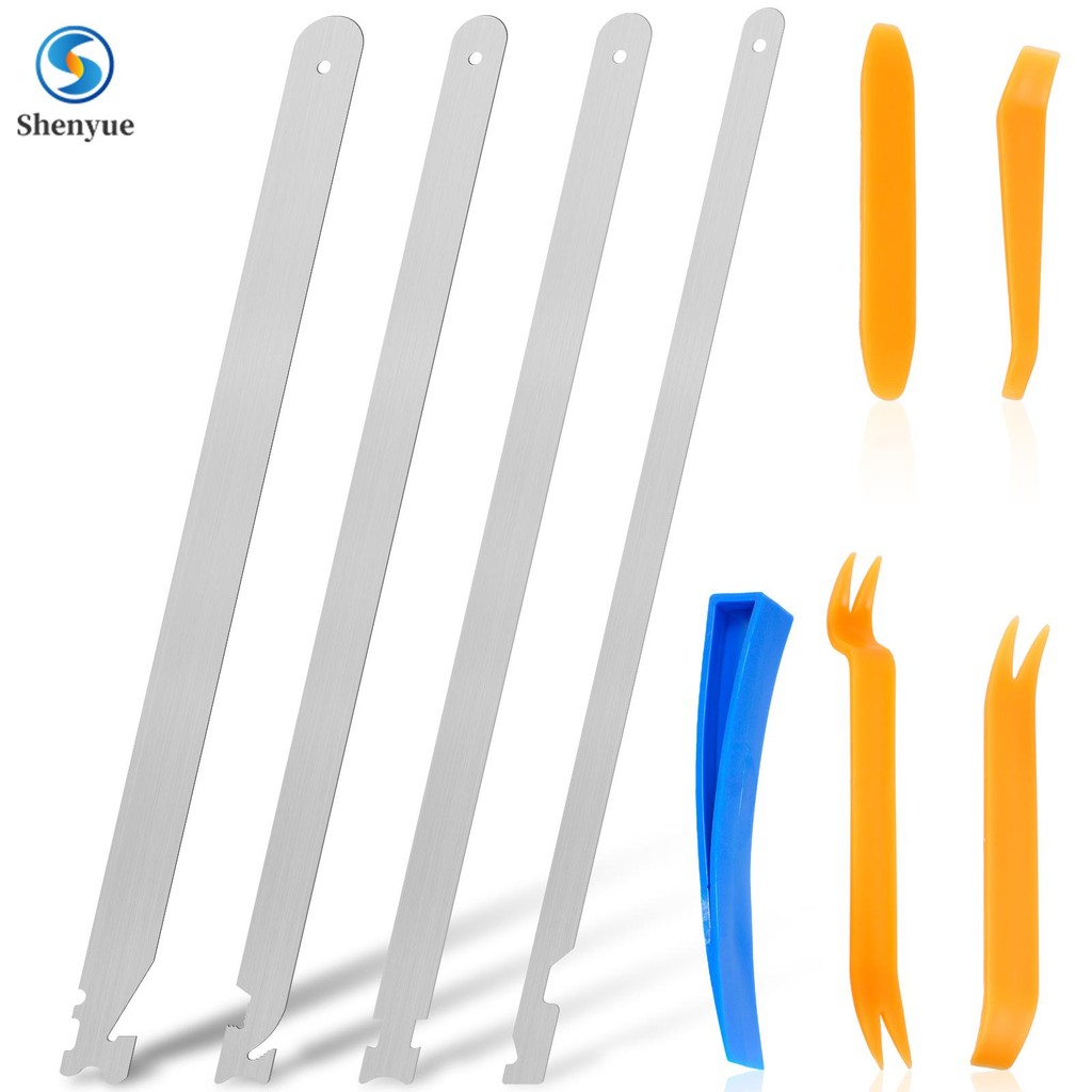 Auto Jim Kit Universal สแตนเลส Slim Jim เครื่องมือ Professional สูงยืดหยุ่นยานพาหนะซ่อม Jim เครื่องม