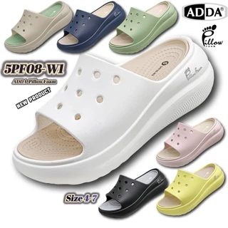 ADDA 5PF08-W1 NEW! รองเท้าแตะผู้หญิง ADDA Pillow Foam เบานุ่ม พื้นหนา กันลื่น สำหรับเท้าอวบยืนนาน