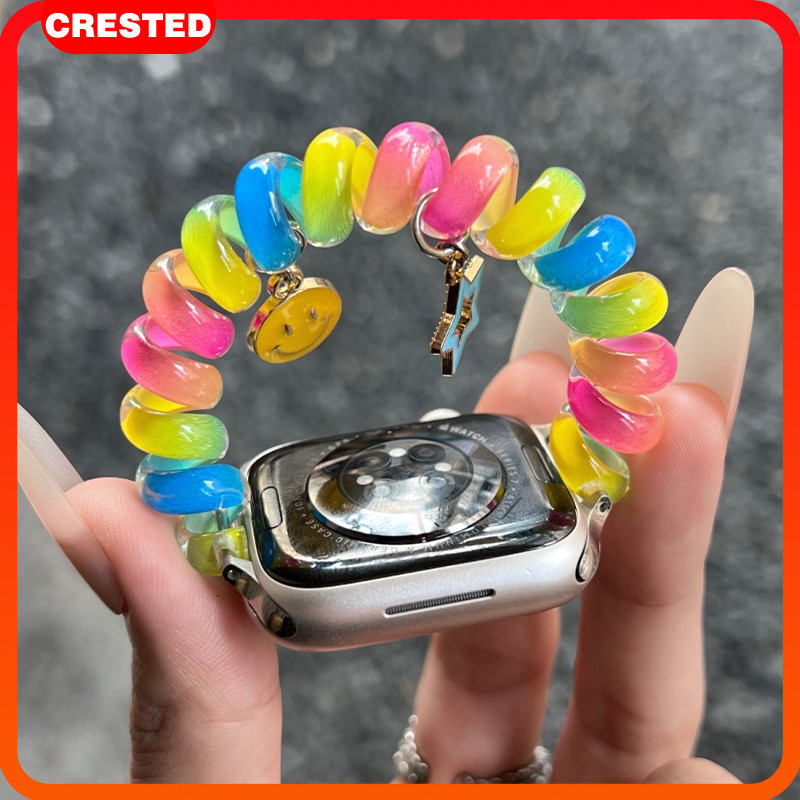 สายรัด TPU ยืดหยุ่น for Smartwatch Apple Watch Ultra/SE 3 2 49 42 40 44 46 38 41 45มม. IWatch Series 11 10 9 8 7 6 5 4