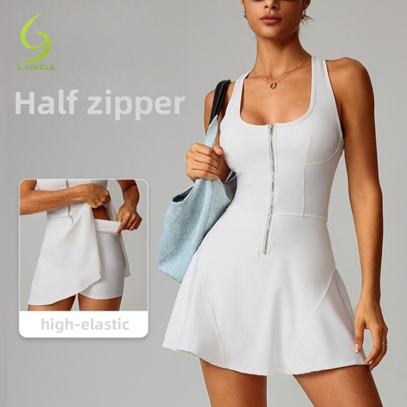 L.CIRCLE Yoga Sport Skirt Sensational Outdoor Running Fitness Tennis Skirt