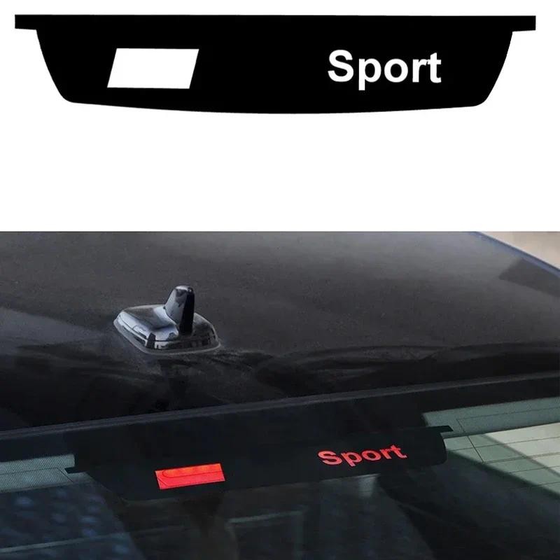 ไฟท้ายรถไฟเบรคสติกเกอร์ S Line แถบสะท้อนแสงสําหรับ Audi Sport A3 8V 8Y A4 B8 B9 S4 A6 C7 C8 Auto อุป