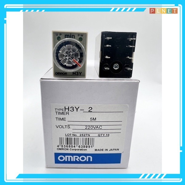 ร้านแนะนำ Timer H3Y2 H3Y4 h3y-4 h3y-2  (รวมซ็อกเก็ต ขา) 12vdc 24vdc 220vac 5s 10s 30s 5m 10m 30m 60m