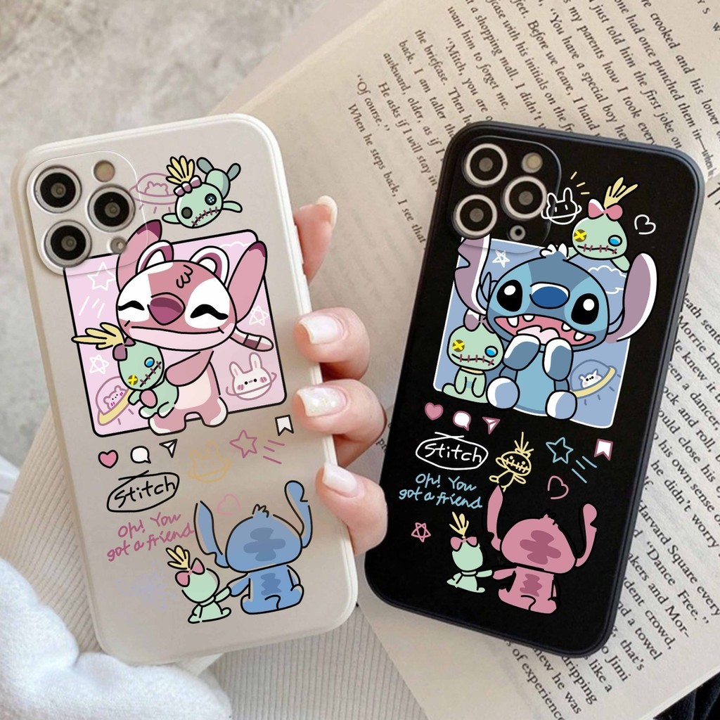 PRINTING LENS PROTECTOR Bear KOALA BLUE & PINK case samsung a15 M14 a04 a03 a14 4g a04e a13 5g a04s 