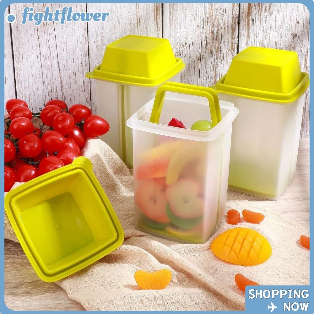 FIGHT Pickle Container พร้อมที่กรอง, โถดองแบบใช้ซ้ําได้, คุณภาพสูง BPA ฟรีพร้อมฝาปิดที่ใส่ดอง Jalape