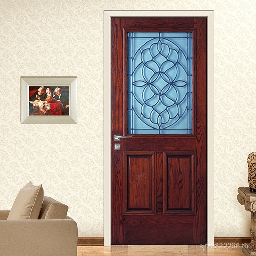 สีแดง 3D คอนซีลเลอร์ Creative Refurbishment SP-F722 สติกเกอร์ห้องนอนสติ๊กเกอร์ติดผนัง Study Retro ปร