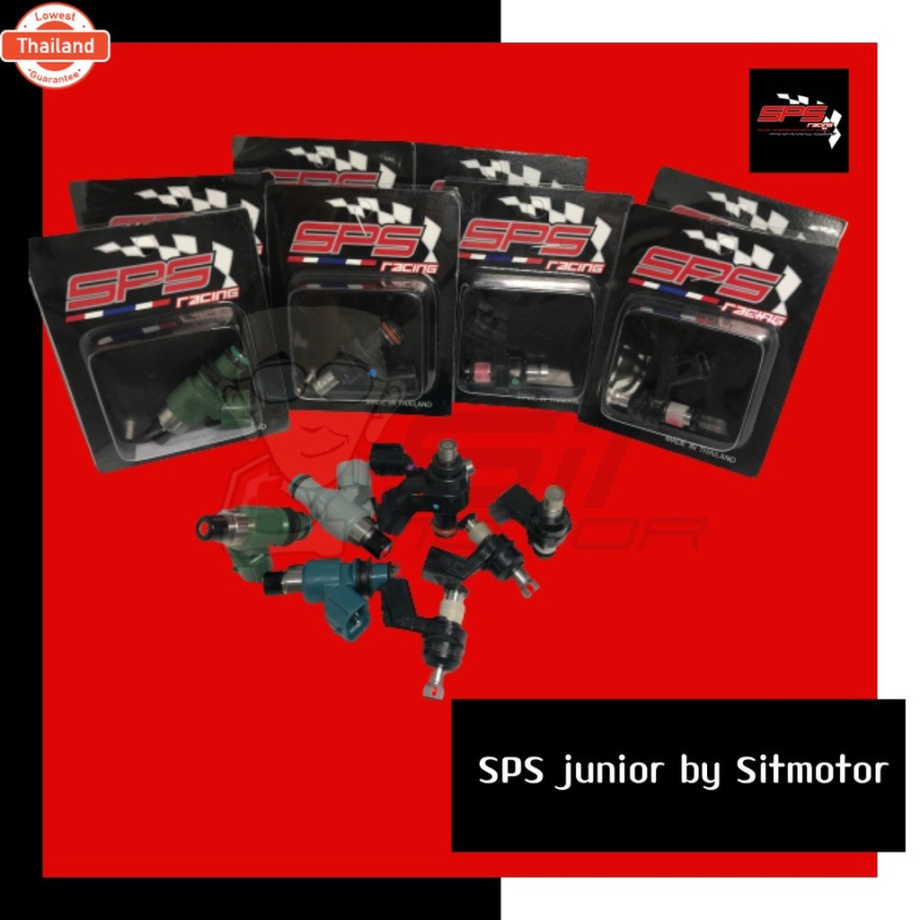 หัวฉีดแท้6รูK 165CC หัวฉีดแท้ S4 6รู 165CC ใส่WAVE