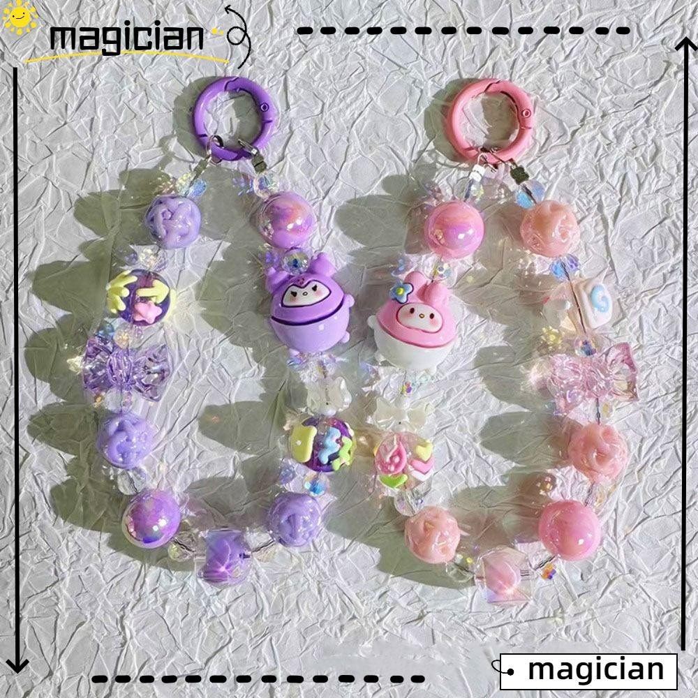 พวงกุญแจการ์ตูน MAG, พวงกุญแจลูกปัดลายการ์ตูน Sanrio, โซ่ขยายพวงกุญแจวาดด้วยมือน่ารัก