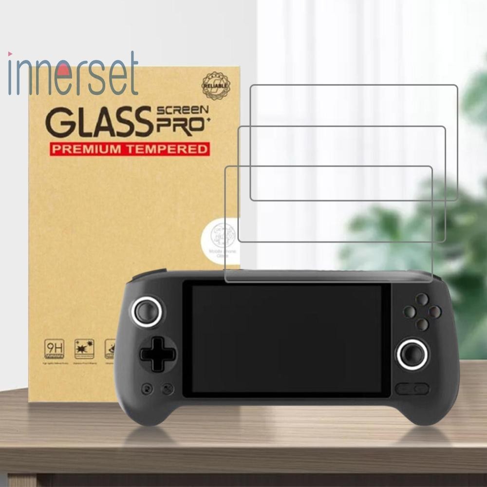 ฟิล์มกันรอยหน้าจอคอนโซลเกม Scratch-proof เข้ากันได้กับ Anbernic RG556 [innerset.th]