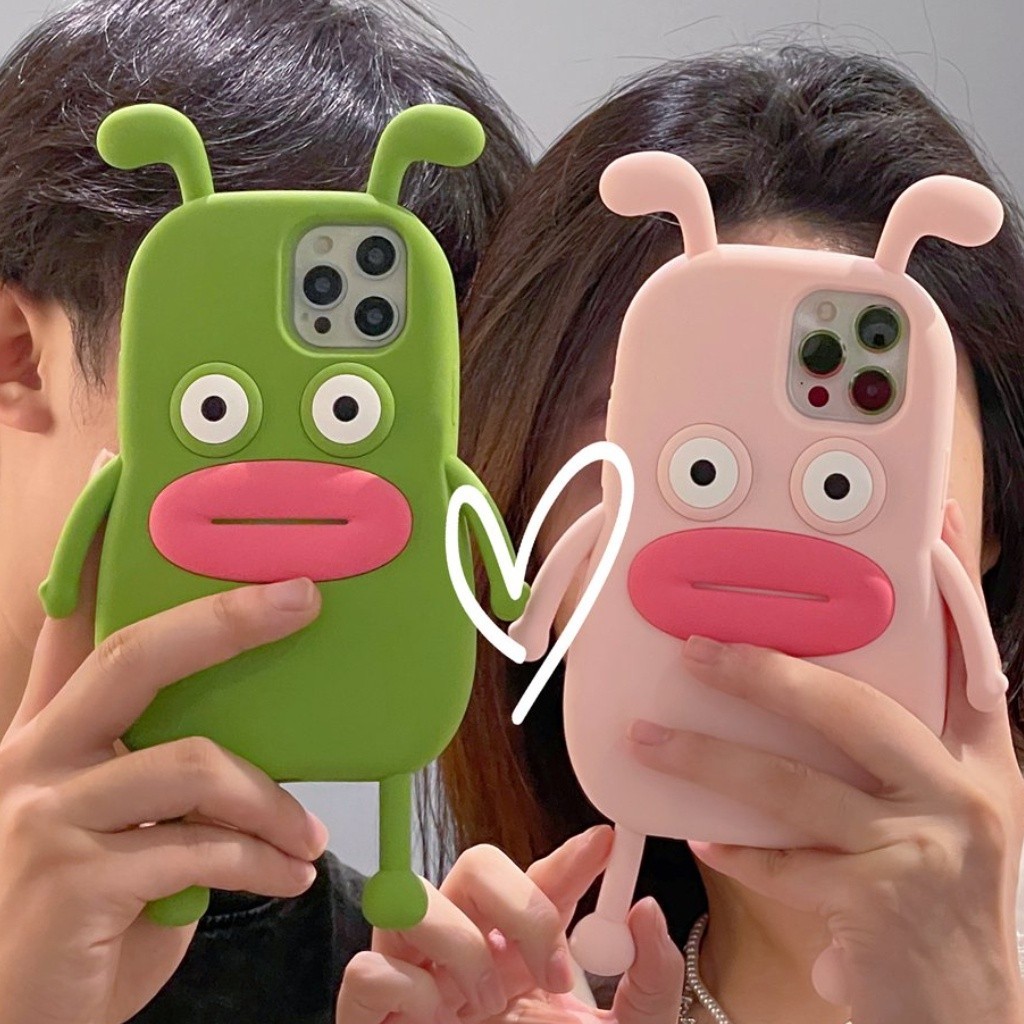 เคสโทรศัพท์มือถือ TPU ซิลิโคน ลายกบ 3 มิติ สําหรับ iphone 14 Pro Max 13 12 11