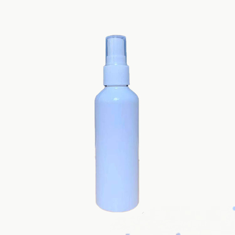 Spot 50ml100ml ml ขวดสเปรย์แสงสีขาว PET ขวดสเปรย์ด้านข้างบรรจุภัณฑ์เครื่องสําอางหม้อสเปรย์ขนาดเล็กแบบพกพา