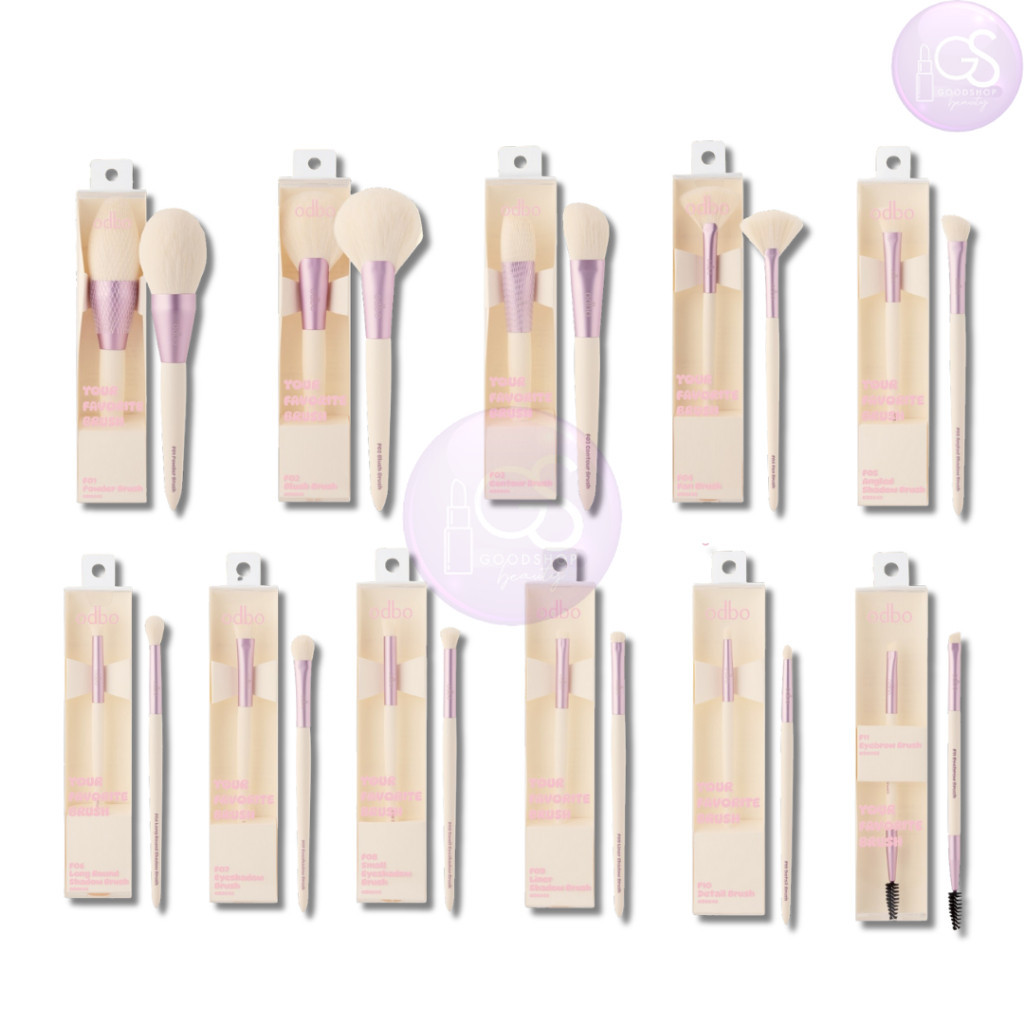 Odbo Your Favorite Brush od8048 แปรง โอดีบีโอ ยัวร์ เฟไวริท บรัช