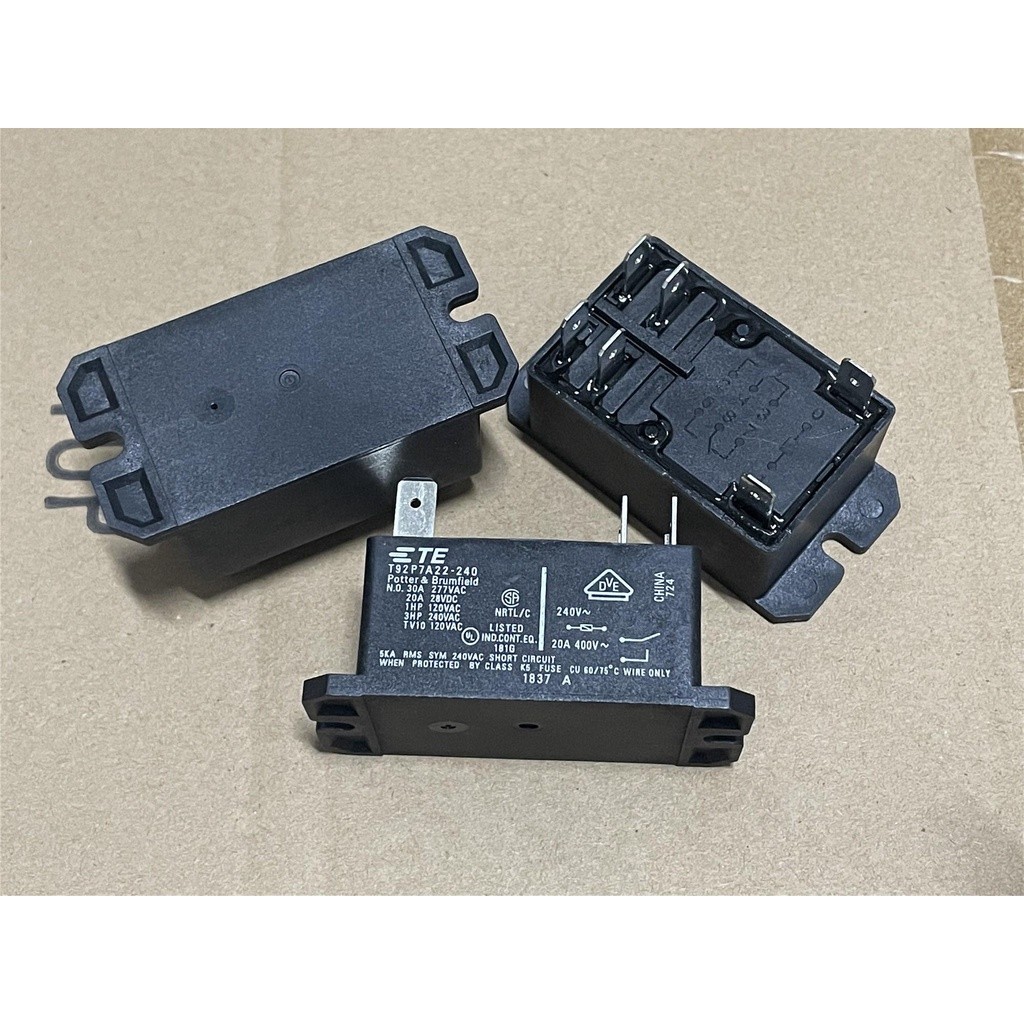 ✲T92P7A22-240  T92S7A22-240  240VAC  Relay  6pins