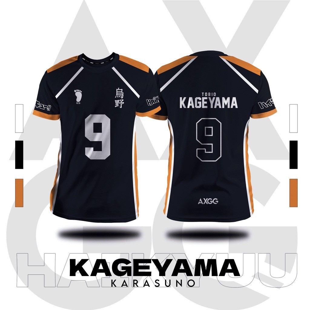 Haikyuu Karasuno - เสื้อยืด Jersey Anime shirt