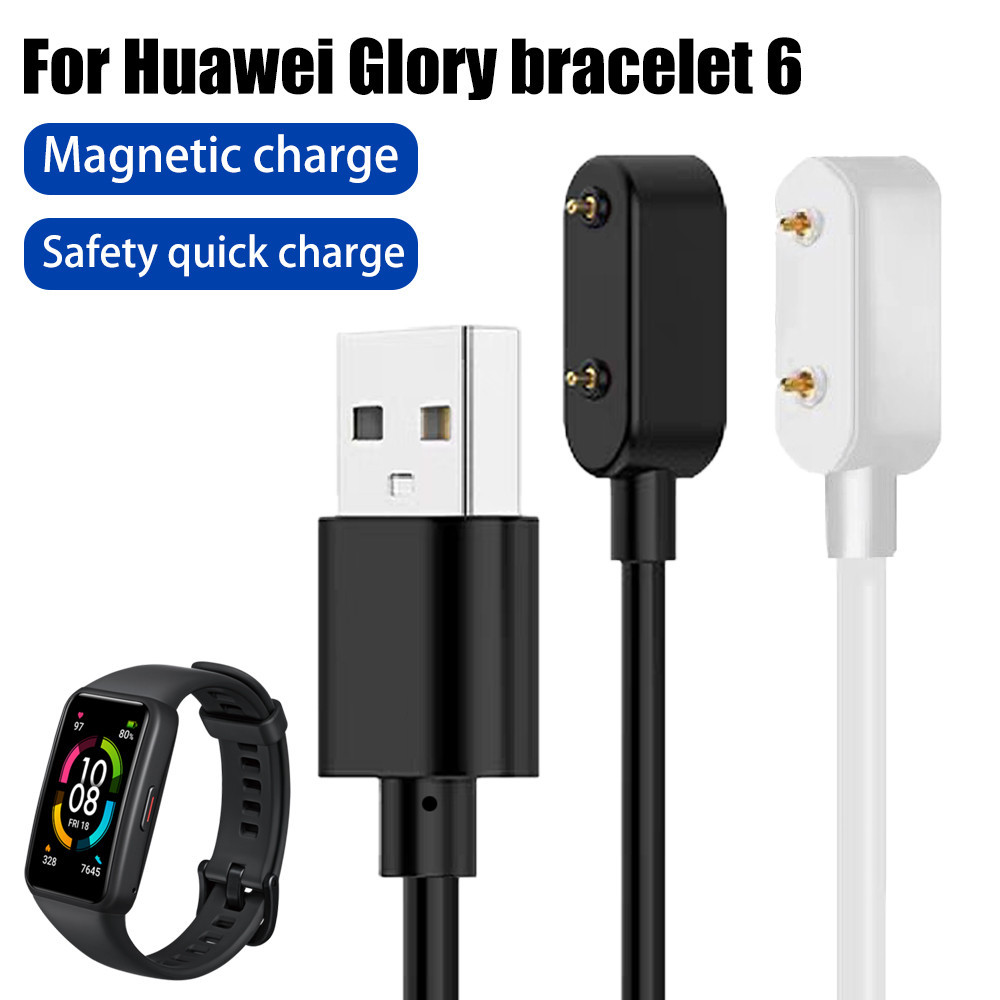 1m/3.3ft สายชาร์จ USB สําหรับ Huawei Band 6 - Mini USB สายชาร์จอะแดปเตอร์ - อะแดปเตอร์ไฟฟ้าสําหรับนาฬิกา Huawei 4X/5X series - อุปกรณ์ชาร์จแบบพกพา