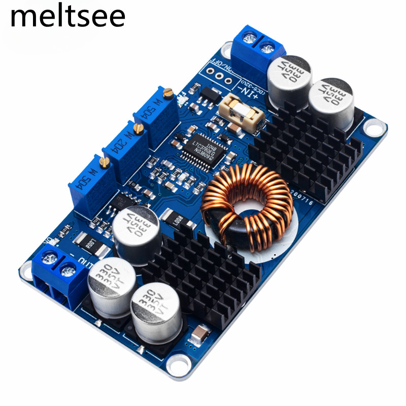 Ltc3780 DC-DC 5-32V ถึง 1V-30V 10A 80W อัตโนมัติ Step Up Down Regulator โมดูลชาร์จโมดูลแหล่งจ่ายไฟ
