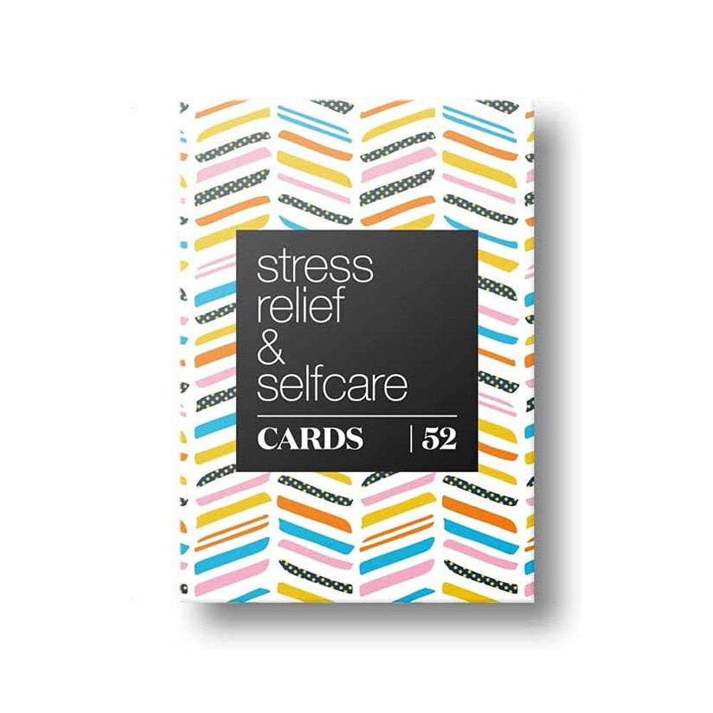 การ์ดเกม Stress Relief & Selfcare 52 Stress Less & Self Care Cards การ์ดไม่มีความเครียด