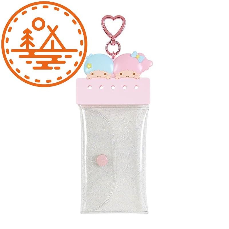 Sanrio (SANRIO) กระเป๋าใสแบบกําหนดเอง (My Pachirun) Little Twin Stars กว้างประมาณ 7.8 x ลึก 1 x สูง 17cm (อะไหล่โลหะส่งออก) ส่วนการจัดเก็บ: กว้างประมาณ 7 x ลึก 1 x สูง 11cm 685119 กระเป๋าใสตามสั่ง SANRIO (SANRIO) (My Pachiru
