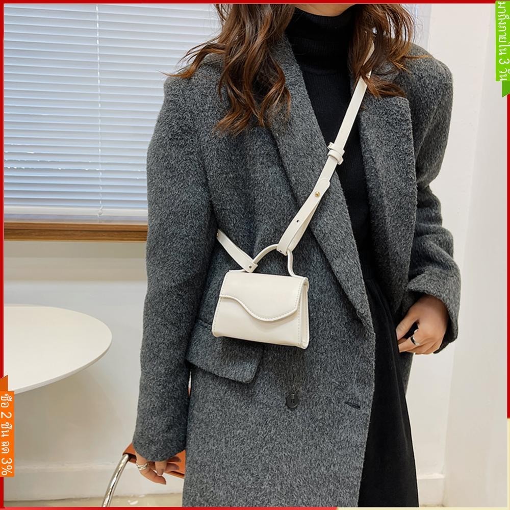 หญิง Mini Flap กระเป๋าถือสีทึบ Mini Designer คลัทช์ PU หนังขนาดเล็ก Crossbody กระเป๋าแฟชั่นลิปสติกคีย์กระเป๋าหรูหรากระเป๋าสะพายกระเป๋า Messenger