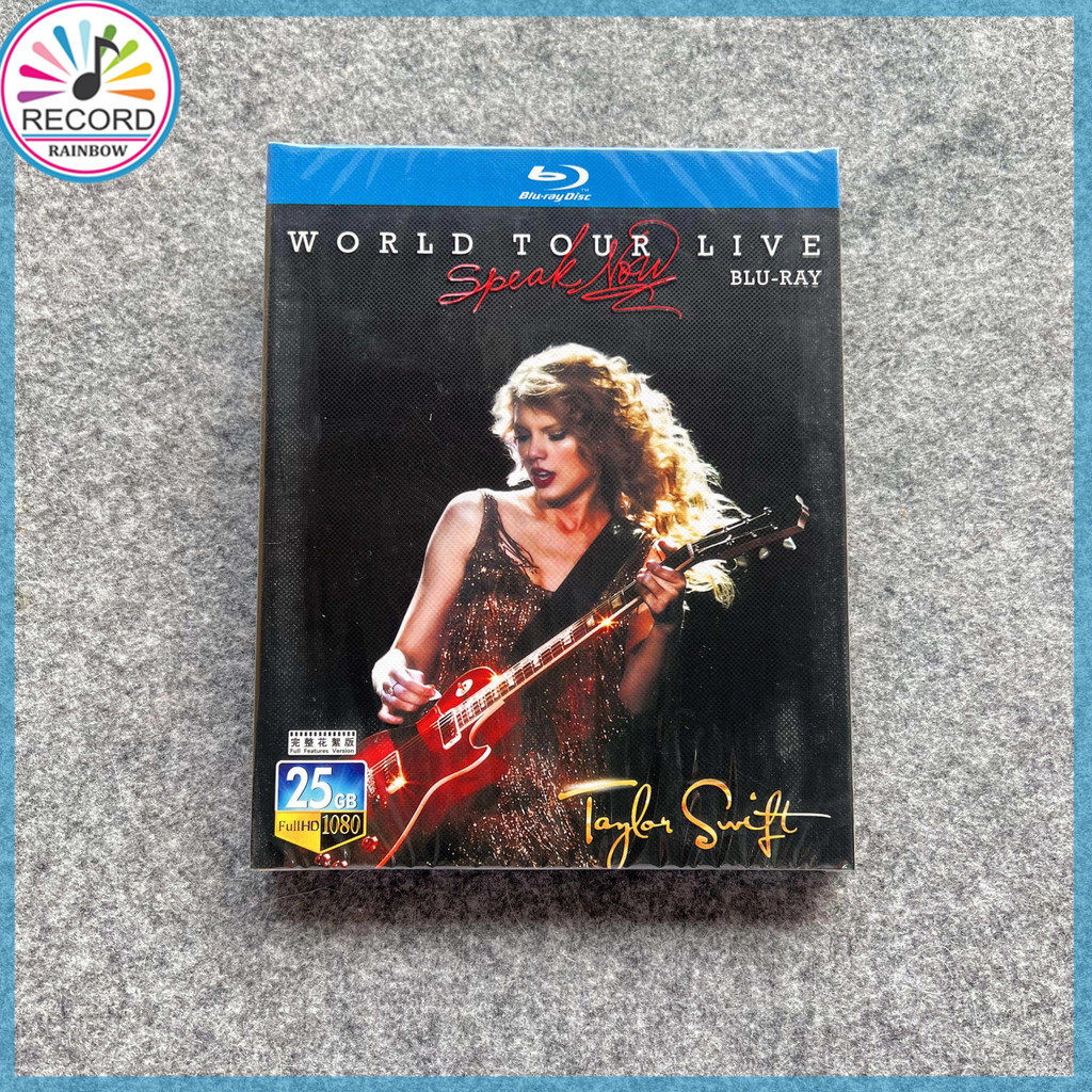 Taylor Swift Speak Now World Tour Live Blu-ray Disc Box Set [ปิดผนึก] ใหม่เอี่ยม