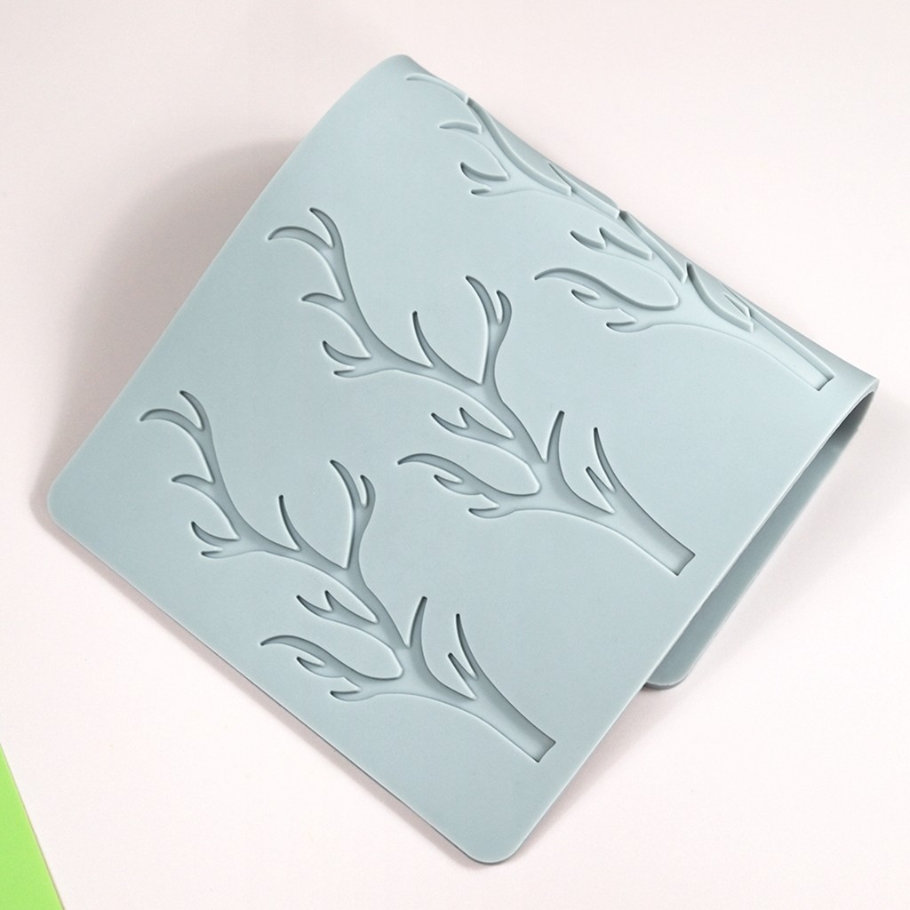 3d สาขาเค้กลูกไม้แม่พิมพ์ซิลิโคน Mould Fondant แม่พิมพ์ช็อกโกแลตลายฉลุเค้กตกแต่ง Border Bakeware - รูปที่ 7