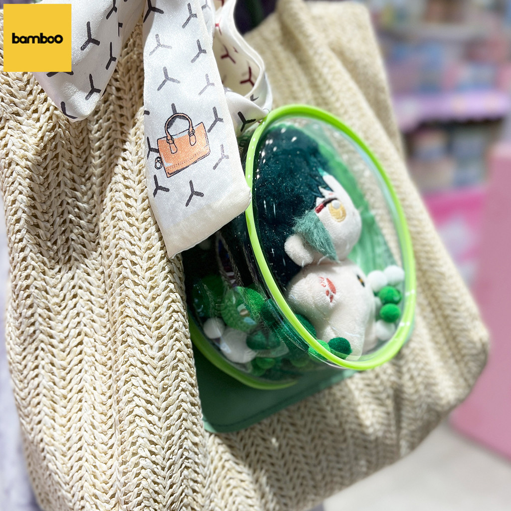 กระเป๋าใส่ตุ๊กตา popmart Bubble Mate Way Bag กระเป๋าตุ๊กตาไวนิล กันฝุ่น กันแสงแดด ขนาด 12/15.5 ซม
