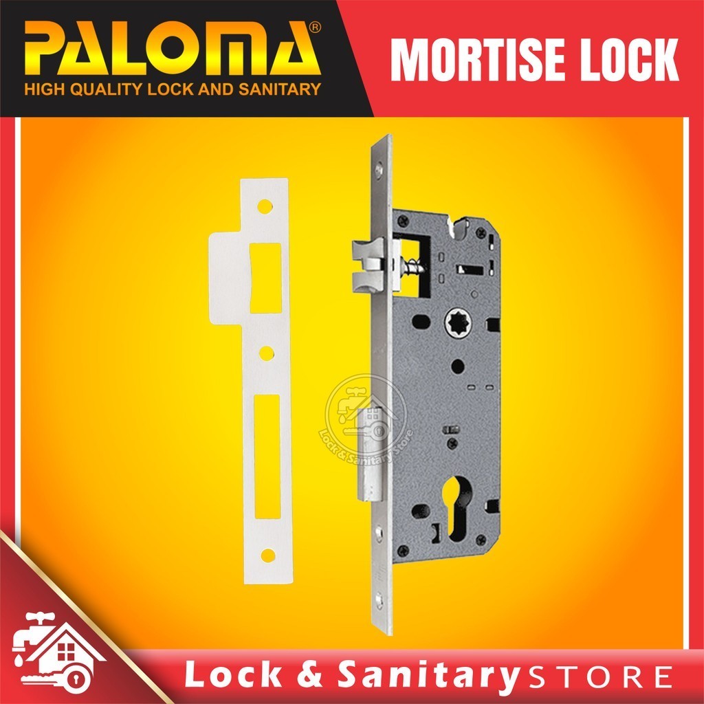 PALOMA MLP 322 MLP SPR 40 SSS Lockcase Swing Mortise Lock