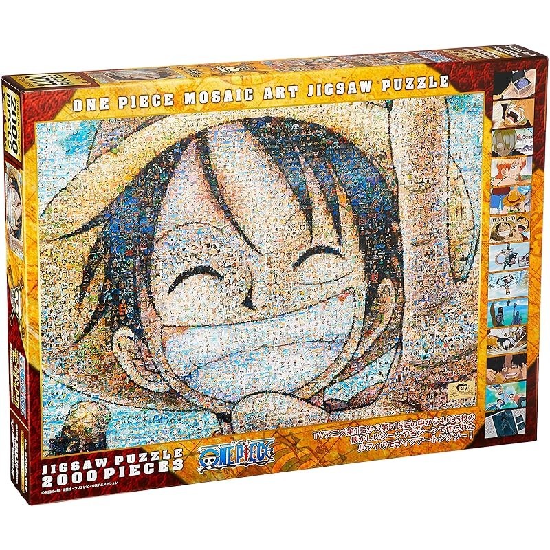 Ensky 2000-Piece One Piece Mosaic Art Jigsaw Puzzle (73X102Cm) Direct From Japan Ensky 2000-Piece On