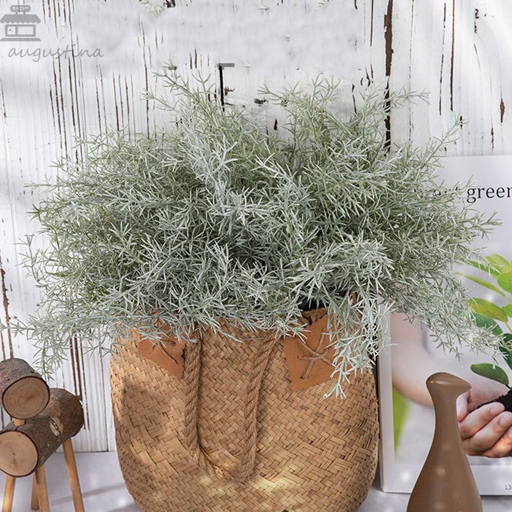Augustina ประดิษฐ์ Rosemary พืช, ที่สมจริง Handmade Eucalyptus Breath, Party Supplies DIY Colorfast สีเขียวไม้พุ่มสวนกลางแจ้ง