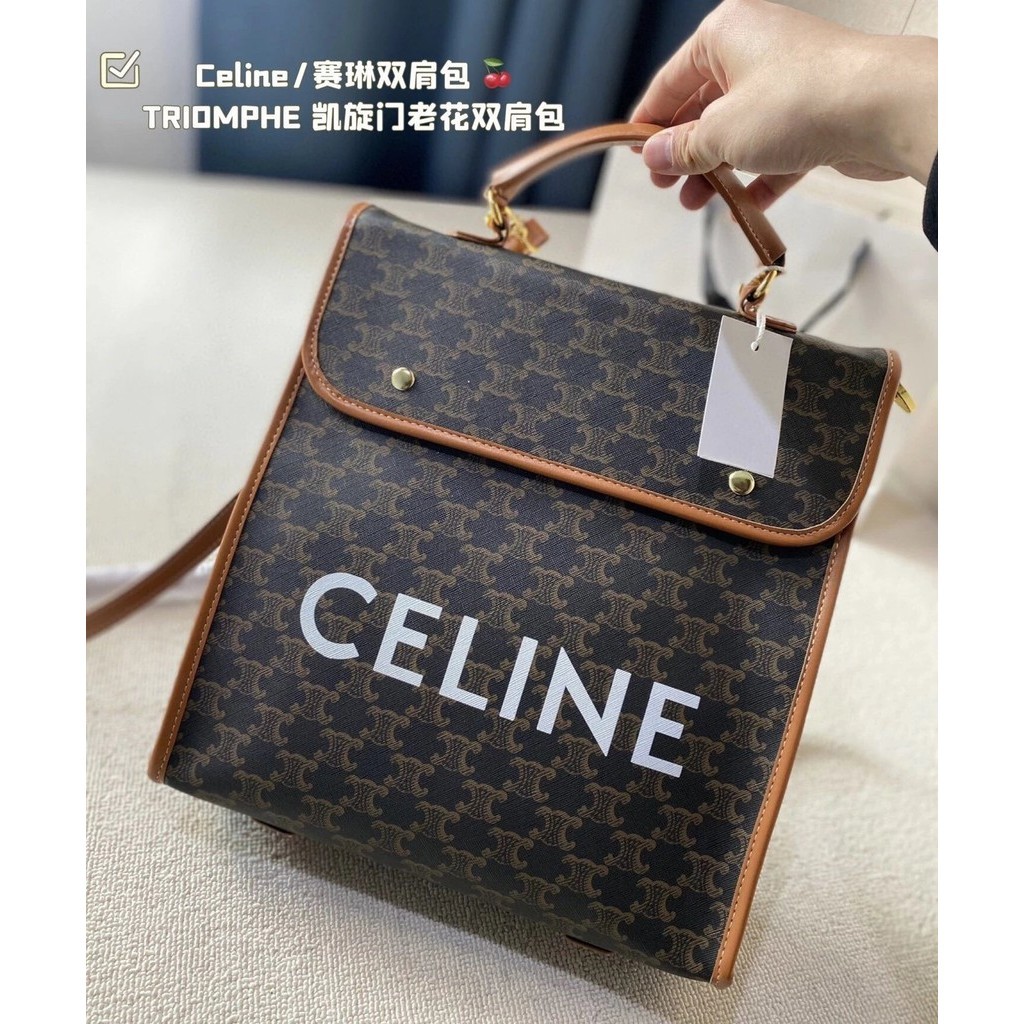 Celine Backpack กระเป๋าเป้ซิปพนังเก่าคลาสสิกใหม่