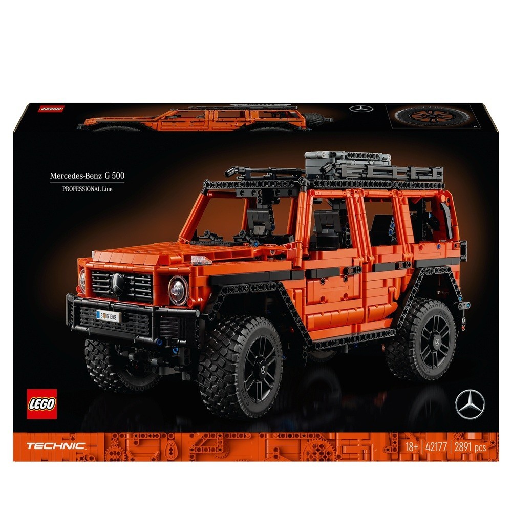 LEGO 42177 TECHNIC: Mercedes - Benz G 500 Professional Line [Brick MOM]