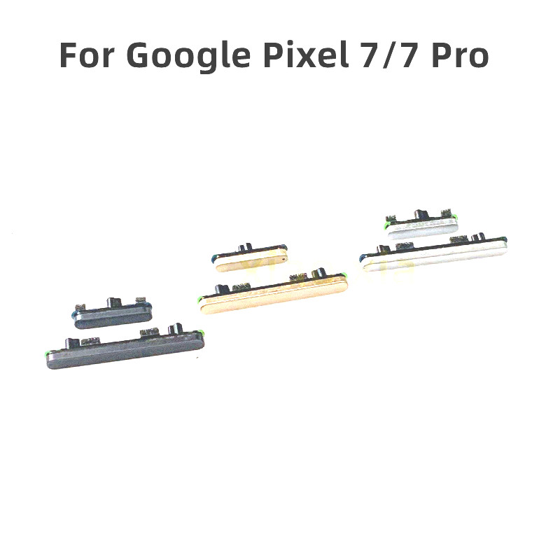 1x สําหรับ Google Pixel 7 Pro 7Pro Volume Up Down Power On Off ปุ่มกุญแจด้านข้างอะไหล่ทดแทน