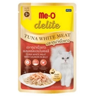 [ ยกโหล 12ซอง ] Me-o delite อาหารเปียก มีโอ ดีไลท์ ขนาด 70 กรัม