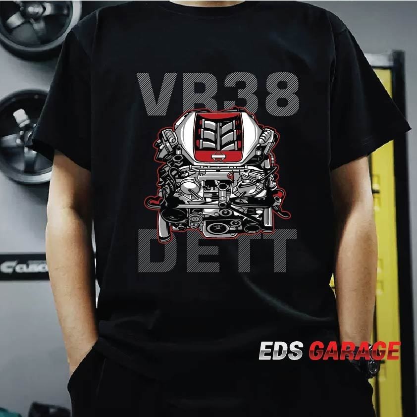ใหม่ [เสื้อยืดกราฟิกผู้ขายท้องถิ่น]nissan Nismo gtr35 r35 godzilla vr38 vr38dett t เสื้อ jdm xs 7xl