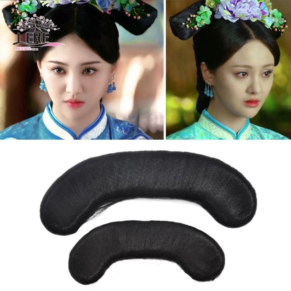 Jeremy1 ที่คาดผมวิกผม Hanfu, สไตล์จีนราชวงศ์ชิงสไตล์โบราณ Headwear, ที่คาดผมโบราณเจ้าหญิงคอสเพลย์ Royal Court Headwear