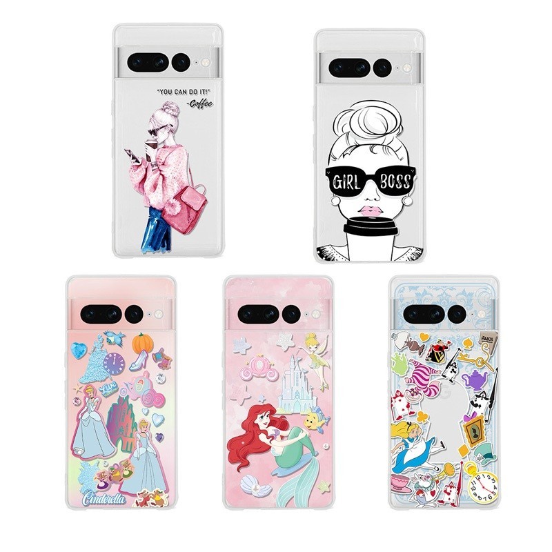 ทาสีกาแฟ Star-Bucks Clear Soft Case สําหรับ Google Pixel 9A 8 Pro 8A 8 9 9Pro XL 6 6A 7 7A 7 Pro ฝาค