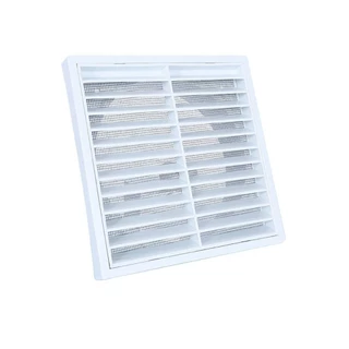 MILD 1 ชิ้น Fresh Air Exhaust Outlet, ตะแกรงเพดานผนังฝาครอบกระจังหน้า Air Outlet, สีขาวท่อระบายอากาศพลาสติกเครื่องปรับอากาศ Outlet