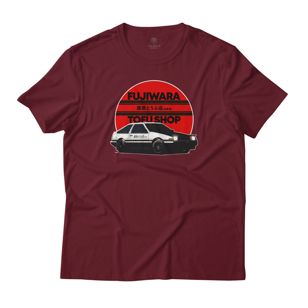 Corolla Trueno Ae86 Hachi-Roku Fujiwara Tofu Shop Initial D Jdm Car Anime Tee